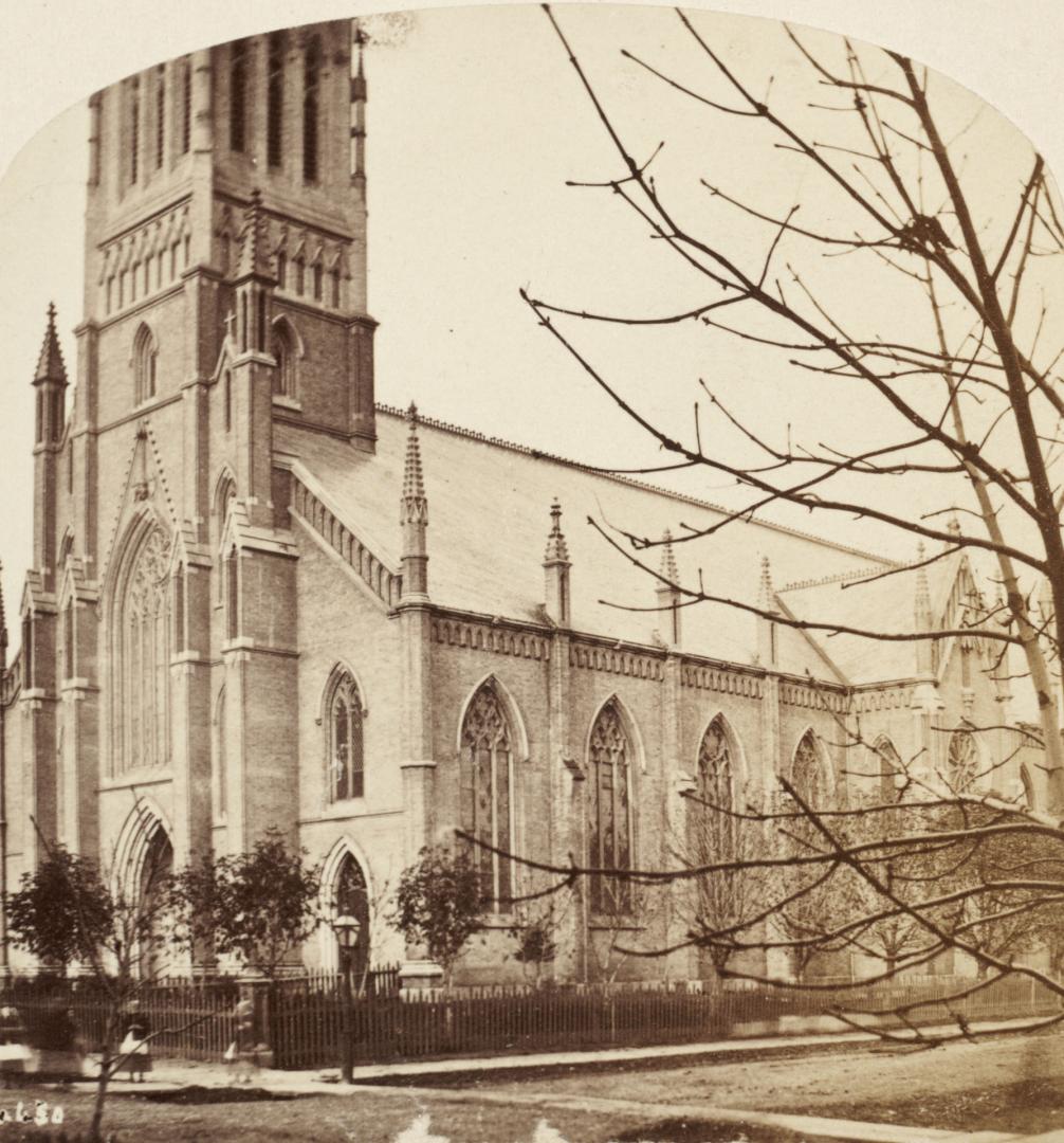 St. Michael's Roman Catholic Cathedral, Bond St., north east corner Shuter St., Toronto, Ontario