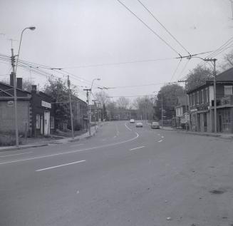 Weston Road., looking southeast from north of St. Phillip's Road., Toronto, Ontario