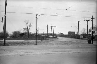 Brown's Line, looking north from Lake Shore Boulevard W