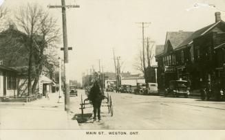 Weston Road, looking south from Little Avenue, Toronto, Ontario