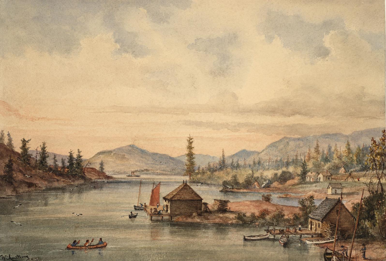 Shebanwanning, Georgian Bay (Killarney, Ontario), 1856