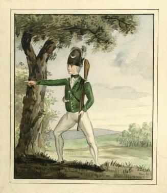 A Rifleman of the Queen's Rangers, ca 1780 (U