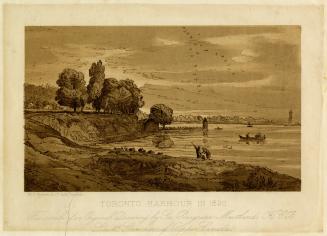 Toronto Harbour in 1820