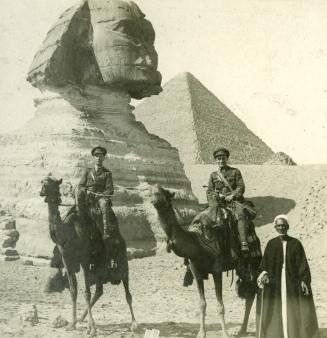 Donald Fraser at Giza, Egypt