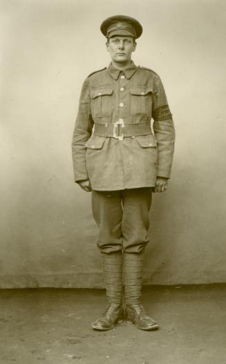 Photo of Norman A. Keys in uniform, formal pose
