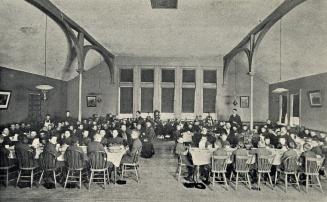 Dining room, Victoria School (Toronto)