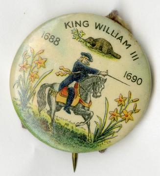 King William III button