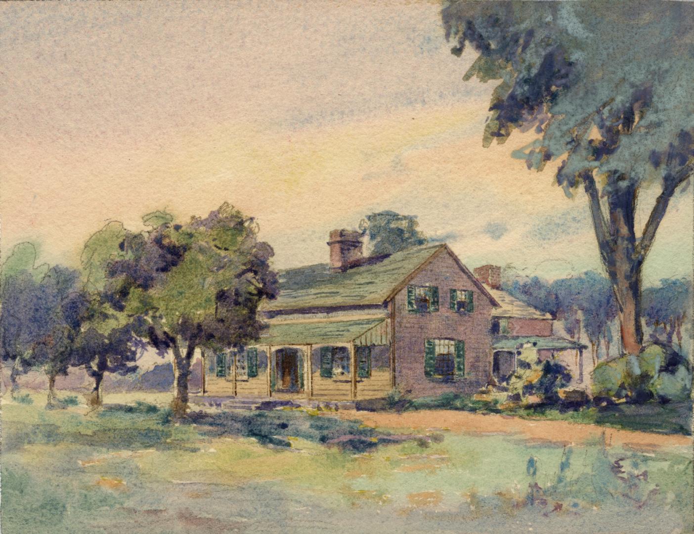 Crookshank, George, house, Bathurst St