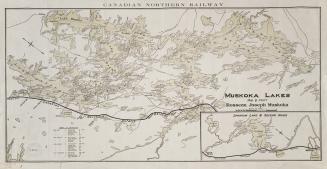 Muskoka Lakes, Map & Chart Rosseau, Joseph, Muskoka