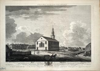 Church of Saint Paul and the Parade at Halifax in Nova Scotia, 1759