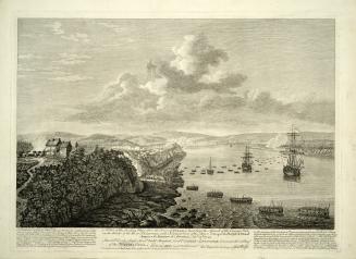 A View of the Landing Place above the Town of Quebec, September 13th, 1759