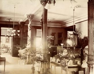 Canadian Historical Exhibition, 1899, Victoria College, entrance hall