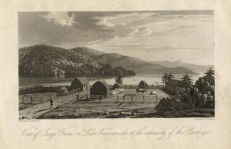 View of Long's Farm, on Lake Temiscouata, at the Extremity of the Portage, Cabano, Québec, c