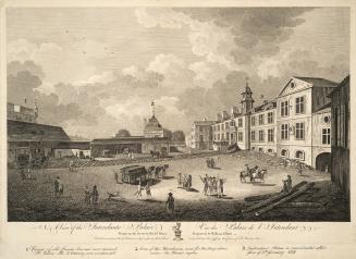 A View of the Intendant's Palace, Québec, Québec, 1759