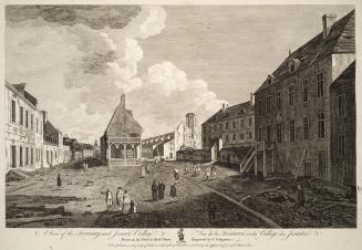 A View of the Treasury and Jesuits College (Québec, Québec, 1759)