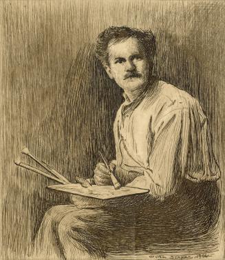 Owen Staples 1866-1949, self-portrait