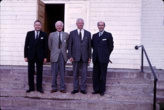 Eric Arthur and three others in Charlottetown