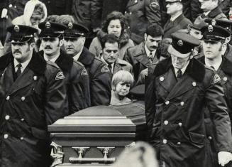 Police Funeral in Moncton, New Brunswick, 1974
