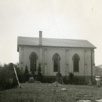 Willowdale United Church (Cummer Church) from Cemetery