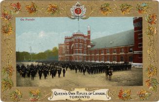 On Parade. Queen's Own Rifles of Canada, Toronto