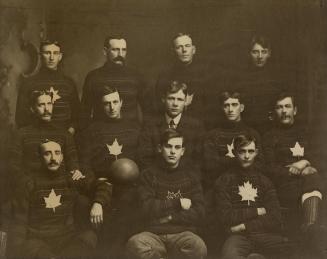 Scarboro Maple Leaf foot ball , winners of the East York League, 1902