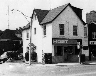 Host Rent A Car, originally T. G. Crown grocery and Davisville Post Office, Yonge Street, north ...