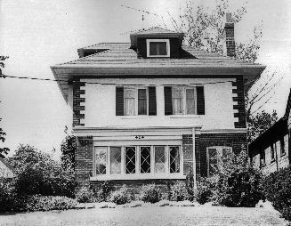 House, Oriole Parkway, west side, between College view Avenue and Eglinton Avenue West, Toronto ...