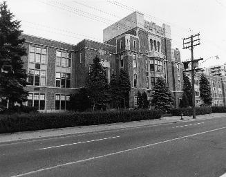 Northern Secondary School, 851 Mount Pleasant Road, east side, between Roehampton Avenue and Br ...