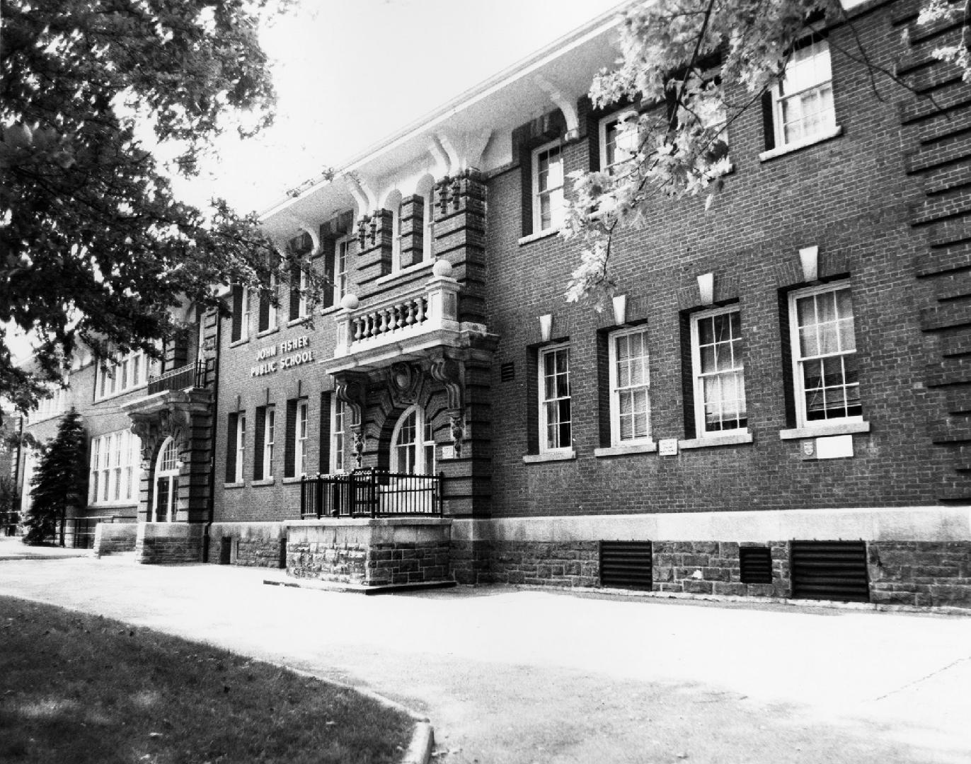 John Fisher Public School, 40 Erskine Avenue, north side, between Yonge Street and Redpath Aven ...