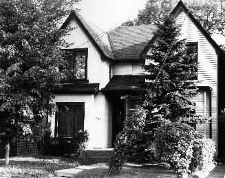 Houses, 191-193 Soudan Avenue, south side, west of Redpath Avenue, Toronto, Ontario. Image show ...