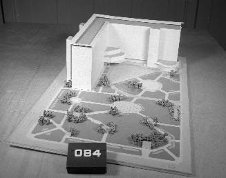 V. Maermans entry, City Hall and Square Competition, Toronto, 1958, architectural model