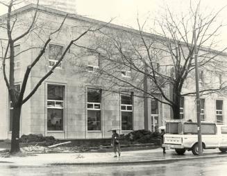 Historic photo from 1981 - Postal Station K - designed by architect Murray Brown and built 1936 in Yonge and Eglinton