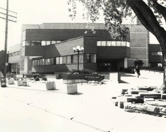 Northern District Library 40 Orchard View Boulevard, Toronto, Ontario. Image shows the main ent ...
