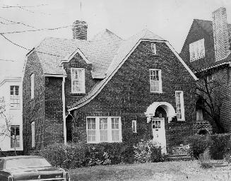 Howard J. Smith House, Weybourne Crescent, north side, opposite Dawlish Avenue, Toronto, Ontari ...