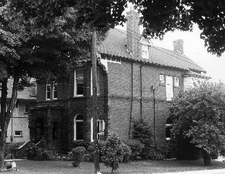 House, Glengrove Avenue West, southeast corner of Heather Street, Toronto, Ontario. Image shows ...