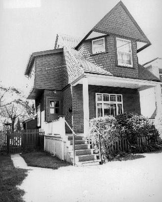 House, Snowdon Avenue, north side, between Yonge Street and Bocastle Avenue, Toronto, Ontario.  ...