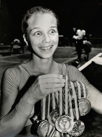 Monica Goermann, Winnipeg at the Pan Am Games, 1979