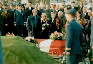 Funeral of Capt. Michael Vanden Bos. Maura Farmer