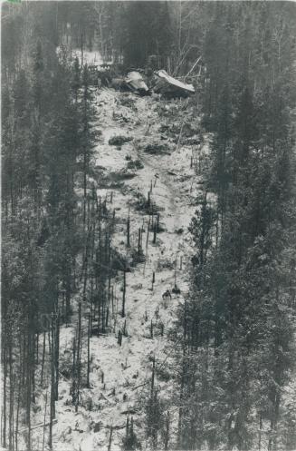 Dryden disaster scene