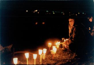 6 youths Mar. 17 1995 Vigil at east shore Marina Pickering