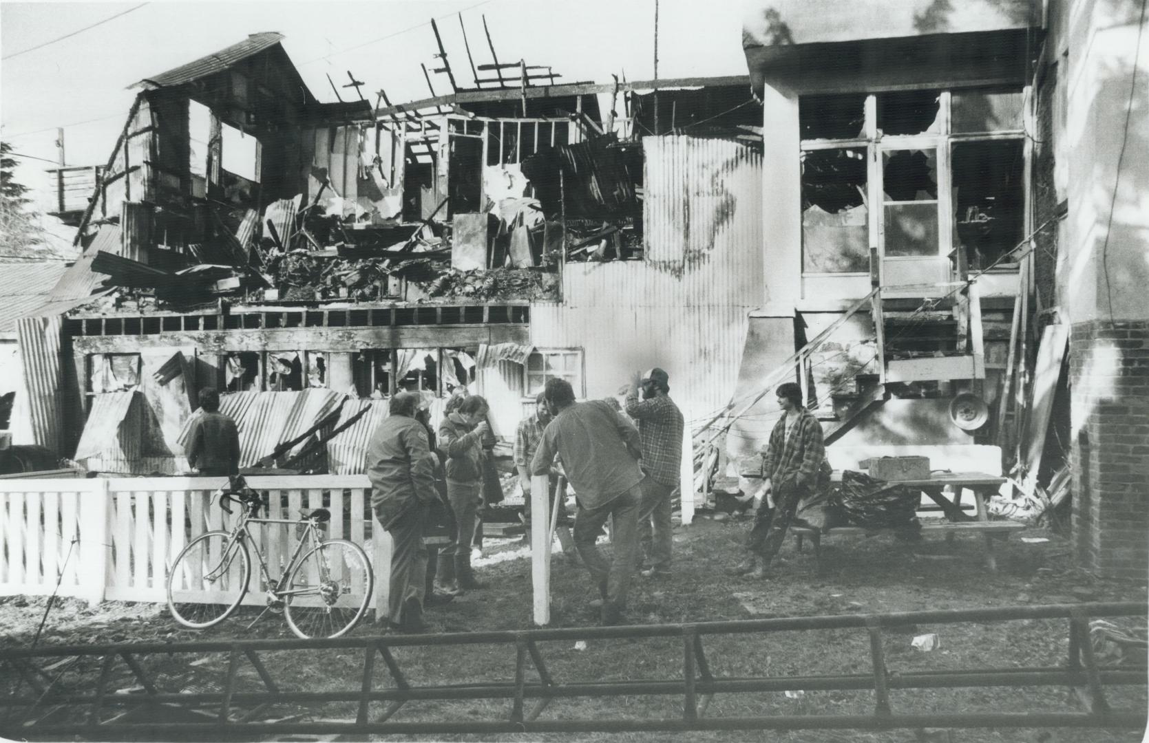 Gutted homes