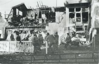 Gutted homes