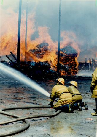 $10 million blaze hits lumber yard