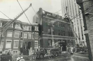 Building gutted