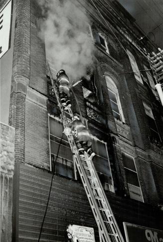 Where there's smoke . . . A two-alarm blaze at the Broadview House hotel early this morning brought firefighters on the run. No one was injured in the(...)