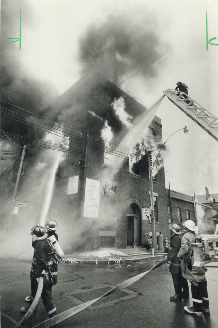 Stubborn fire