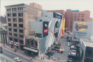 S. Wall of Elgin Theatre