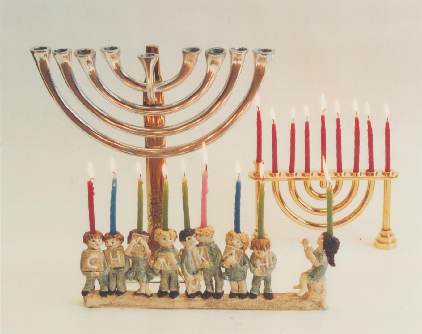 The Chanukah menorah is taking on a new look