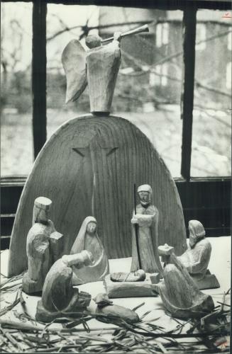 Black Creek Pioneer Village: Appealing nativity scene