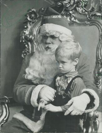 The jolly old elf is having his troubles